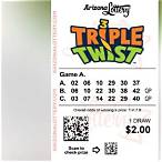 arizona lottery triple twist